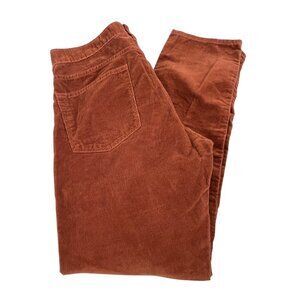 J Crew 770 Rust Orange Slim Corduroy Pants Mens 32 x 30 Mens